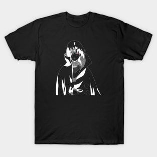 Ninja White Outline T-Shirt